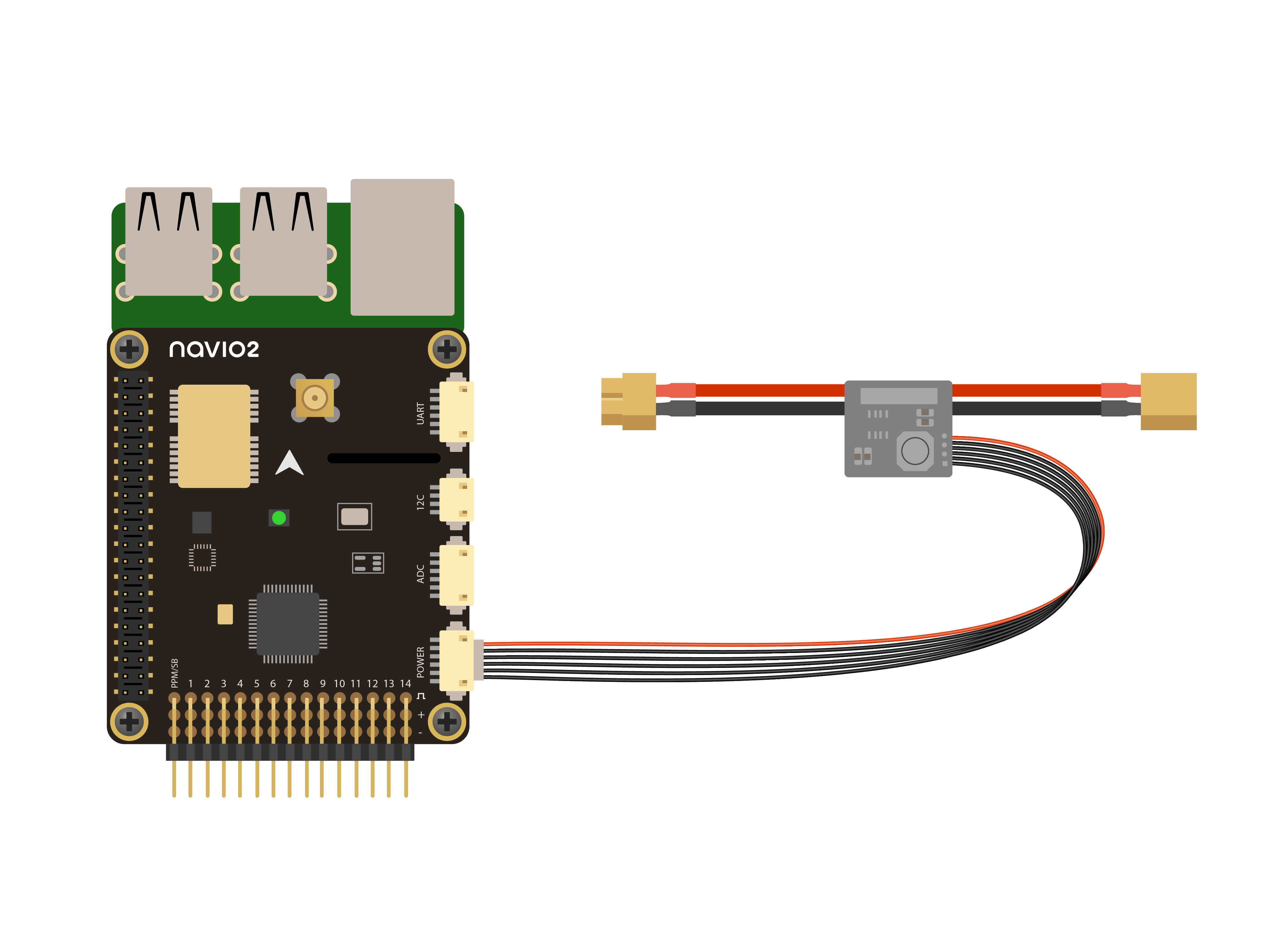 raspberry pi powered drone